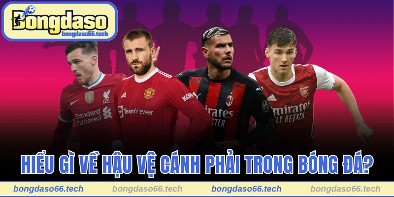 Bạn hiểu gì về hậu vệ cánh phải trong bóng đá?
