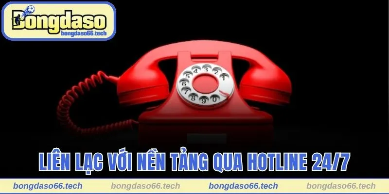 Liên Hệ Bongdaso - Kết Nối Siêu Tốc, Giải Đáp Tức Thì 2 Liên lạc với nền tảng qua hotline 24/7