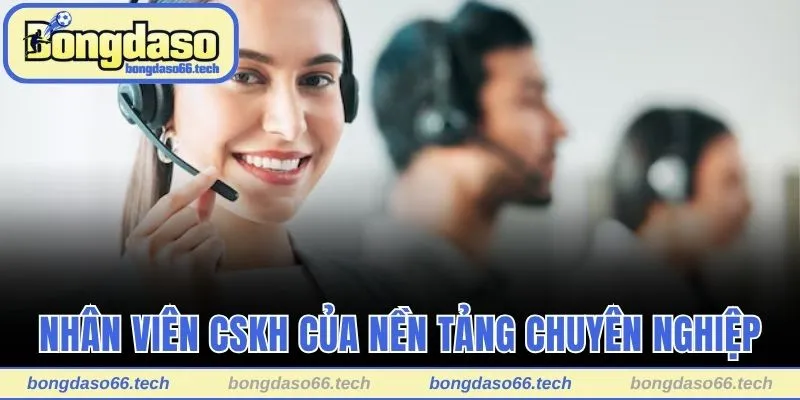 Liên Hệ Bongdaso - Kết Nối Siêu Tốc, Giải Đáp Tức Thì 1 Nhân viên CSKH của nền tảng luôn chuyên nghiệp